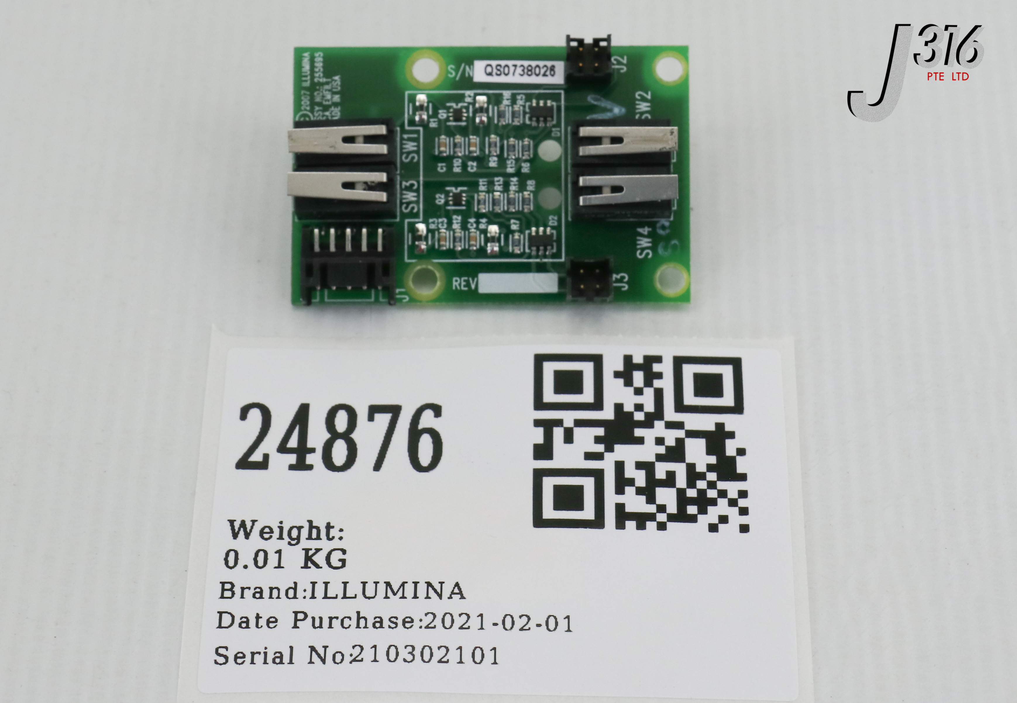 24876 ILLUMINA PCB, CCA, EMFILT, P/N: 255708 255695 | eBay
